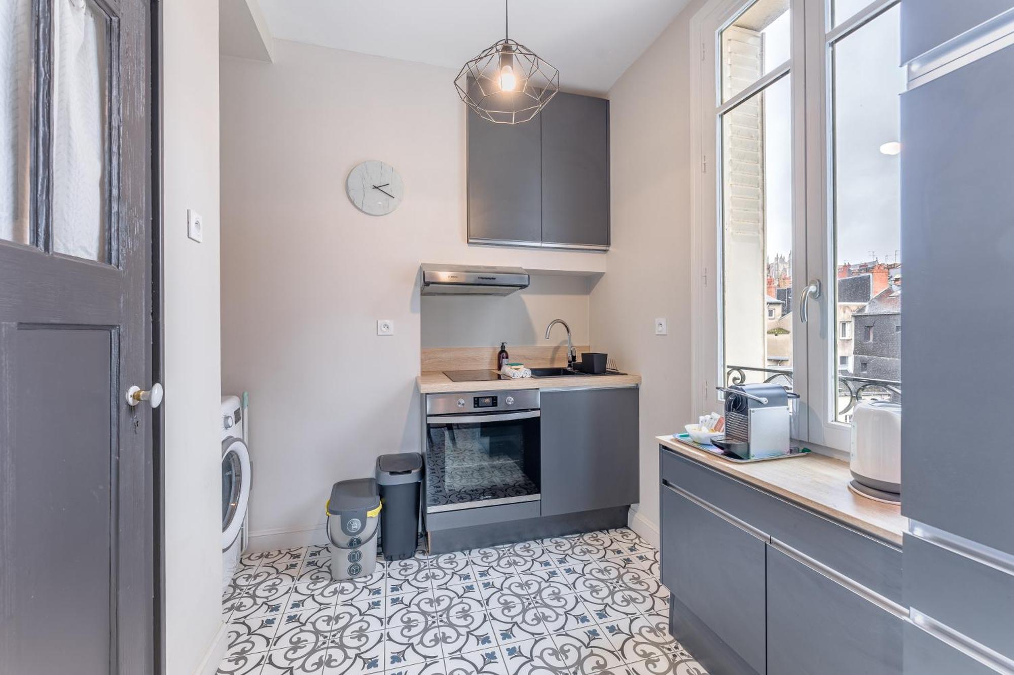 Appartamento Le Petit Bacchus - Au Coeur De Nantes Esterno foto