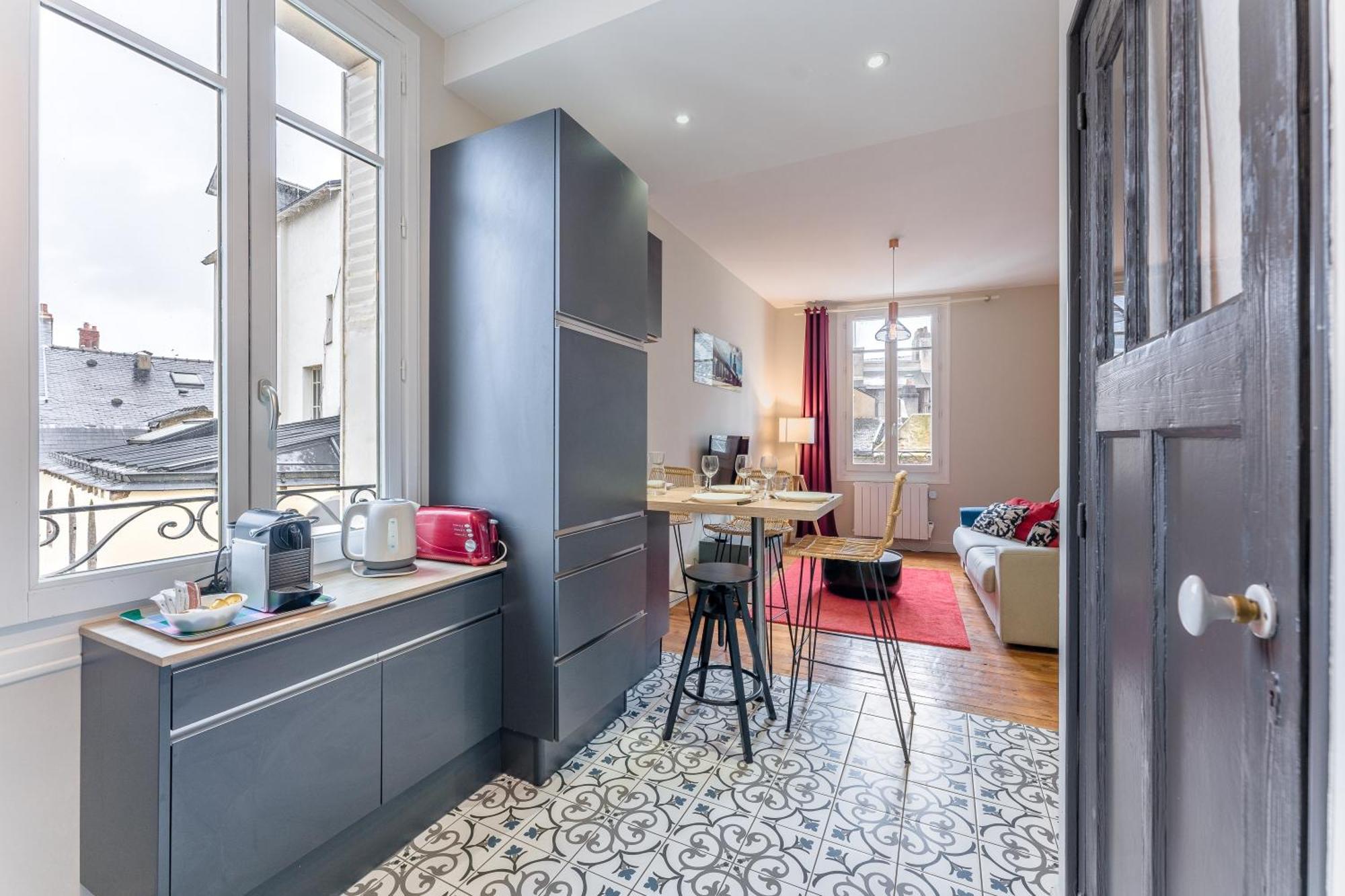 Appartamento Le Petit Bacchus - Au Coeur De Nantes Esterno foto